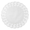Cambridge Doily 16 IN Paper White Lace Round 500/Box