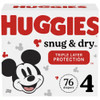 Huggies® Giga Jr Baby Diaper Size 4 76/Case