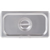 Super Pan V® Cover For Steam Table Pan 1/3 Size Stainless Steel Solid 1/Each