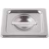 Super Pan V® Cover 1/6 Size Stainless Steel Solid 1/Each