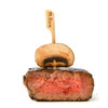 Medium Rare Steak Marker 3.5 IN Boat Oar 100/Pack