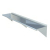 Steel Shelf 14X24 IN Stainless Steel Wall Mounted 1.5IN Up Turn 1/Each