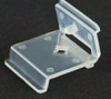 Sign Holder 1.125X1.25 IN PP Self-Piercing Flush-to-Channel Molded 1/Each