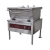 Electric Floor Tilt Skillet 40 GAL Stainless Steel Manual Tilt Solid Narrow Gas 10000 BTU 1/Each