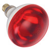 Bulb Red Glass 250 Watt 1/Each