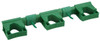 Vikan® Hi-Flex Wall Bracket System 16.5X3.4X1.9 IN Green PP TPE Rubber Polyamide Hygienic 1/Each