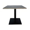Vanguard Tabletop 36X36X1.2 IN Geometric Concrete High Pressure Laminate (HPL) Coating Outdoor 1/Each