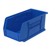 AkroBins Storage Bin 10.88X5.5X5 IN 30 LB Blue Hanging Stackable 12 Count/Case