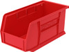 AkroBins Storage Bin 10.88X5.5X5 IN 30 LB Red Hanging Stackable 12 Count/Case