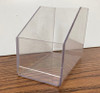 Storage Bin 7X7X6 IN Clear Plastic 2/Case