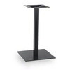Table Base 24X24 IN Black Powder Coated Steel 1/Each