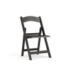 Hercules Folding Chair 800 LB Black Resin Vinyl 1/Each
