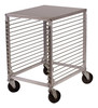 Sheet Pan Rack Half 20.875X26.125X31.625 IN 400 LB Aluminum 15-Tier End Loading 1.75IN Spacing 1/Each