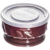Dinex® Turnbury® Lid 9 OZ 1 Compartment PS Translucent Round For Bowl 1000/Case