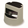 Step Stool 350 LB Beige Plastic Mobile Two Step 1/Each