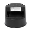 Step Stool 16X16X13.5 IN 350 LB Black Plastic Heavy Duty Slip Resistant Mobile Two Step 1/Each