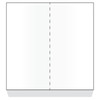 Dinex® Tray Ticket Printer Paper 8.5X11 IN White Paper Unprinted Laser Compatible 2000/Case