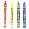 Crayon Red Yellow Green Blue Bulk 700/Case