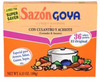 Sazon Cilantro Y Achiote Coriander & Annatto Seasoning 6.33 OZ Powder 36 Count/Pack 15 Packs/Case