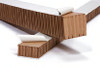 Honeycomb Pad 3X30X3X0.5 IN Corrugated Cardboard Pressure Sensitive Adhesive (PSA) 240 Count/Skid
