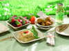 Take-Out Container Base 2.5X2.5X1.3 IN Palm Leaf Square 50 Count/Pack 6 Packs/Case 300 Count/Case