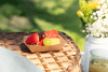 Food Tray 0.25 LB Kraft Paperboard Kraft Rectangle 1000/Case
