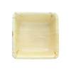 Bowl 16 OZ Palm Leaf Natural Square Microwave Safe Freezer Safe Oven Safe 10 Count/Pack 10 Packs/Case 100 Count/Case