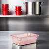 Camwear® Food Storage Container 18X26X6 IN 8.75 GAL Red 1/Each