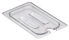 Camwear® Food Pan Cover 1/4 Notched With Handle 1/Each