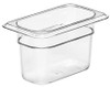 Camwear® Food Pan 1/9 Size 4 IN 6/Case