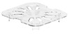 Camwear® Food Pan Drain Shelf 1/6 6/Case