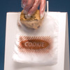 Deli Bag 5.5X5.5+1.5 IN HDPE 0.6MIL Clear Cookie With Flip Top Closure FDA Compliant Saddlepack 2000/Case