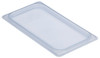 Food Pan Cover 1/3 Translucent Seal Lid 6/Case