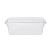 Food Tote Box Lid 18.00X12X4.92 IN Clear PC 1/Each