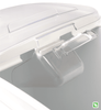 ProSave® Ingredient Bin 29.50X15.50X28 IN White PP PC Food Safe With 32 OZ Scoop 1/Each