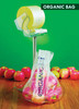 Organic Produce Bag 15X20 IN High-Density Polyethylene (HDPE) 7.25MIC 750 Count/Roll 4 Rolls/Sleeve 3000 Rolls/Case