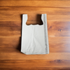Bag 10X5X17.5 IN HDPE 16MIC White T-Sack 1000/Case
