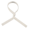 Twist Tie 3.5X0.156 IN White 2000/Pack