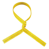 Twist Tie 3.5X0.156 IN Metal Paper Yellow 2000/Pack
