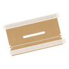Handle Cuffs™ Bag Seal 10 IN Kraft With Tamper-Evident Closure 250/Case