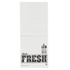 Deli Bag 6X4X14 IN High-Density Polyethylene (HDPE) White Made Fresh 1000/Case