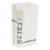 TO GO FRESH™ Bakery Bag Wax 4# Bleached Kraft 500/Case