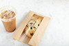 Sandwich Bag 6X2X9 IN Paper Kraft Grease Resistant Window Gusset 1000/Case