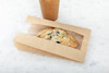 Sandwich Bag 6X2X9 IN Paper Kraft Grease Resistant Window Gusset 1000/Case