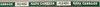Napa Cabbage Twist Tie 18X0.375 IN Paper Green White 300/Bundle