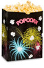 Bagcraft® Popcorn Bag 7.5X3.5X9.625 IN 130 OZ Paper Poly Blend Black FunBurst Grease Resistant 500/Case