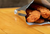 Sandwich Bag 6.5X1X8 IN Foil-Lined Paper Silver White Gusset 1000/Case