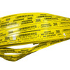 PLU 94075 Organic USA Grown Red Leaf Lettuce Twist Tie 20X.375 IN Black Yellow English & French UPC Codes 300/Bundle