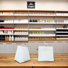 Shopper Bag 14X10X14.75X10 Plastic 2.25MIL White Cardboard Bottom 200/Case