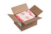 Popcorn Bag 3.5X2X8 IN Paper 1# White Popcorn Fresh! Design 1000/Case